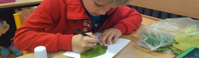 Ilustrační obrázek - Zvířátka z listů