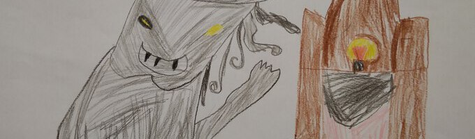 Ilustrační obrázek - Pohádka Baba Jaga