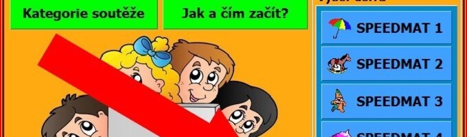 Ilustrační obrázek - MATEMATICKÁ SOUTĚŽ - SPEEDMAT