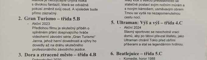Ilustrační obrázek - 1. Buzulucký filmový festival