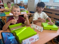 Fotografie 13 - Copak prvňáci první dny školy dělali?