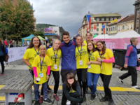 Fotografie 3 - Práce dobrovolníka na Mattoni  1/2 maratonu v Ústí nad Labem