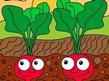 Ilustrační obrázek - Práce a mlsání na zahradě  