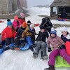 Fotografie 30 - Sportovní den - SÁŇKOVÁNÍ NA KOMÁRCE