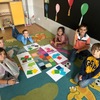 Fotografie 12 - Arte ateliér - seznamovací aktivity, asociace spojené  s barvami, autoportrét, prezentace