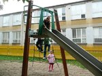 Fotografie 5 - Na novém hřišti před školou