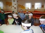 Fotografie 3 - Výroba figurek ze slaného těsta ve školní jídelně 27. 11. 2013