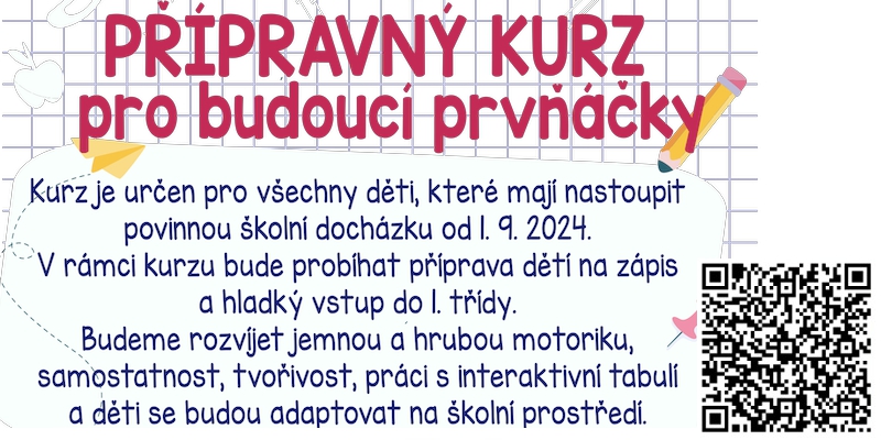Slide - Přípravný kurz pro předškoláky