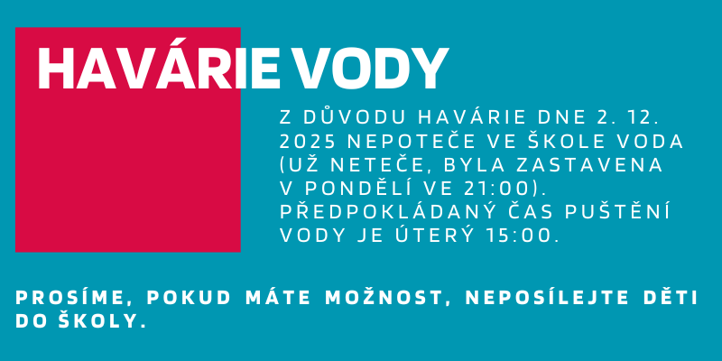 Slide - Havárie vody